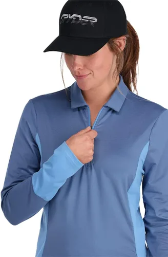 Vista 7 de Spyder womens Spyder Arc Graphene Tech Zip T-neck