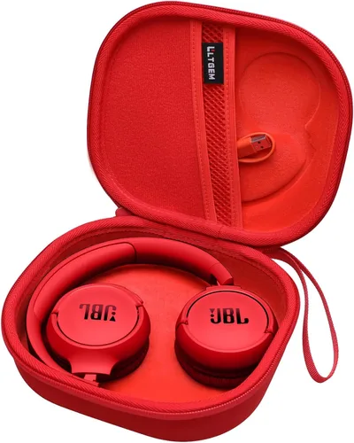 Vista 7 de LTGEM - Funda compatible con auriculares JBL Tune 510BT 520BT 500BT 570BT 660NC 710BT 720BT 770NC y Live 460NC 660NC 670NC 770NC 760NC, negro