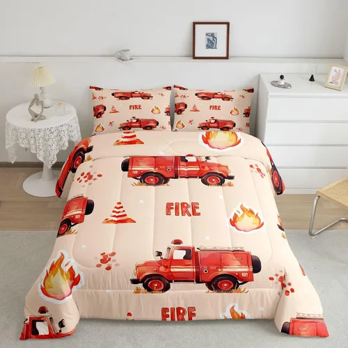 Vista 22 de Feelyou Juego de ropa de cama con diseño de arco iris, juego de edredón para niños, niñas, decoración de notas musicales, edredón de microfibra