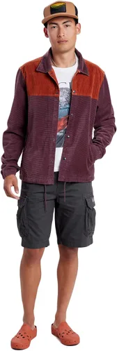 Vista 2 de Unionbay Survivor pantalones cortos de cargo con cinturón para hombre