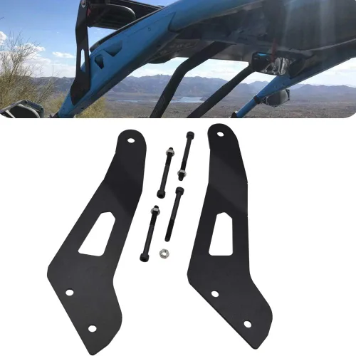 Vista 9 de XTMOTO Soporte de montaje para barra de luz LED de 42 pulgadas compatible con UTV 2014-2021 Can-Am Maverick XRS Commander 1000 800