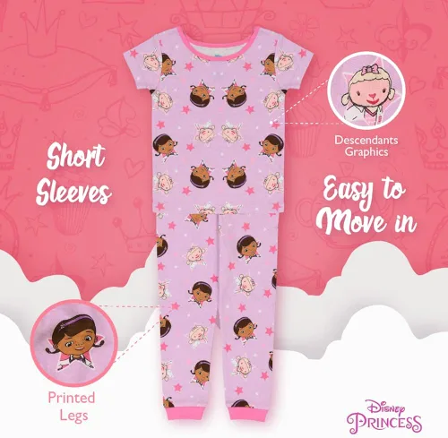Vista 4 de Disney Conjunto de pijama de 2 piezas para niñas Princesa Sirenita