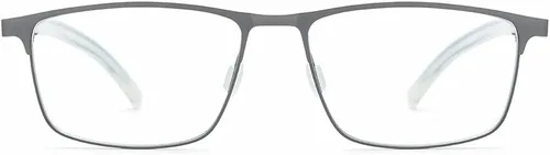 Vista 3 de FONEX Marco de gafas de titanio, marco cuadrado de lentes ópticos de miopía para hombre 8521