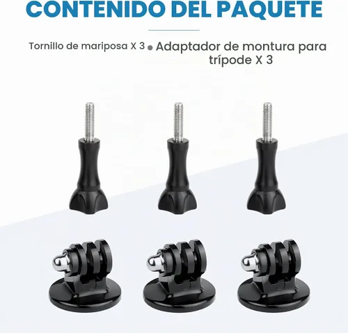 Vista 6 de Soporte de trípode para cámara de acción GoPro