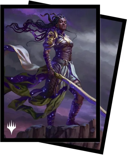 Vista 4 de Ultra PRO - Fundas para tarjetas MTG Commander Masters de tamaño estándar de 100 unidades - Arte Commodore Guff, acabado mate con tecnología