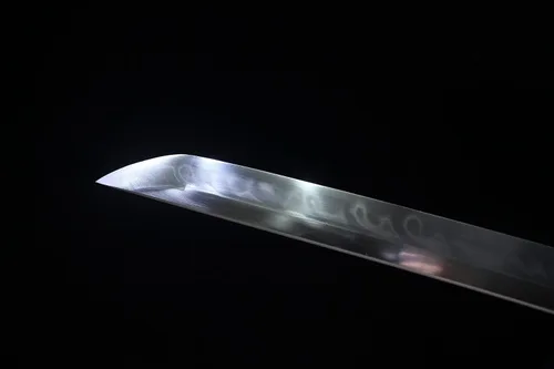 Vista 8 de YL Espada Katanas japonesas de arcilla templada Real Hamon Espadas japonesas reales hechas a mano con espiga completa de 41 pulgadas
