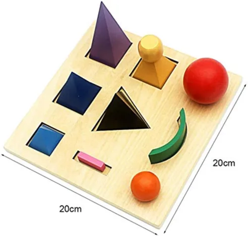 Vista 3 de DANNI Montessori - Símbolo de gramática infantil para bebé, aprendizaje de madera, juguetes educativos de madera, juguete de aprendizaje de idiomas