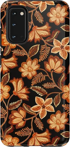 Vista 373 de Casely Funda para Galaxy S9 Postura de cadáver Yoga de esqueleto Diseño protector delgado esencial de doble capa