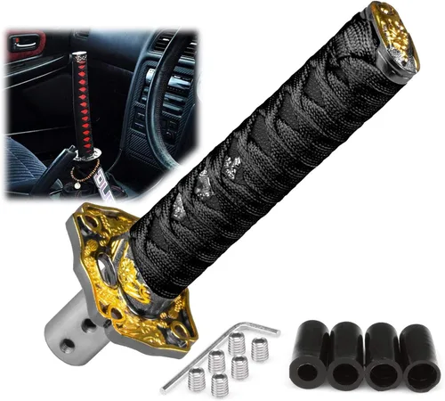 Vista 10 de EZAUTOWRAP Espada Samurai 5.9 pulgadas., 10cm, Negro Blanco