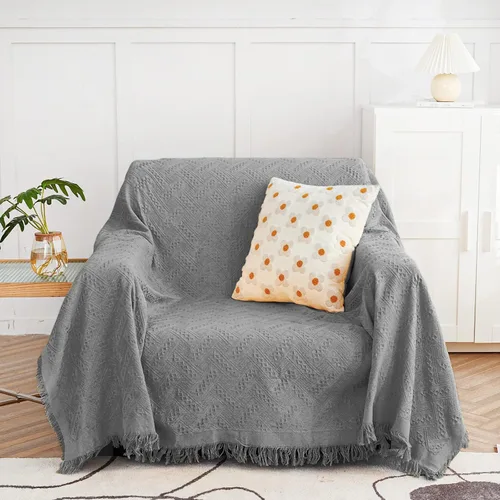 Vista 18 de MYSKY HOME - Funda para sofá, fundas para sofás, funda para silla extragrande, funda para sofá geométrico de color chocolate, funda para sofá