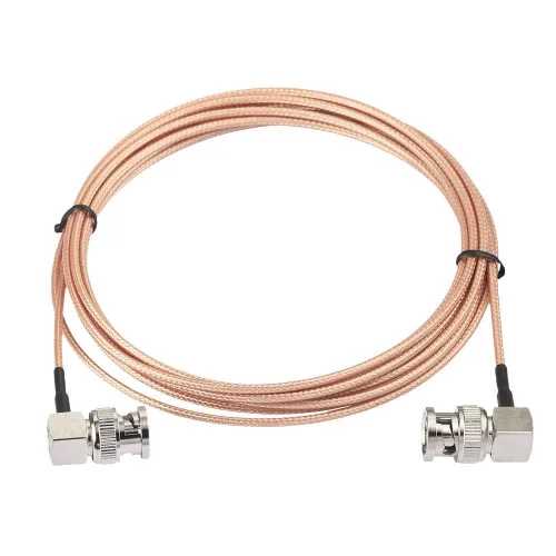 Vista 14 de Superbat HD-SDI 3G SDI Cable 1ft 75 Ohm RG179 BNC Cable de vídeo en ángulo recto Thin Short Low loss Flexible SDI Cable for HD-SDI/3G-SDI/4K/6K