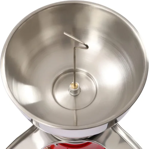Vista 4 de Separador centrífugo eléctrico de crema de leche, desnatador de leche de acero inoxidable 304 con capacidad de tazón de 5 L, 10500 RPM, salida de 50