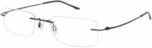 Vista 11 de Charmant Eyeglasses TI8600 TI/8600 SI - Marco óptico sin montura plateada de 0.748 x 5.512 in