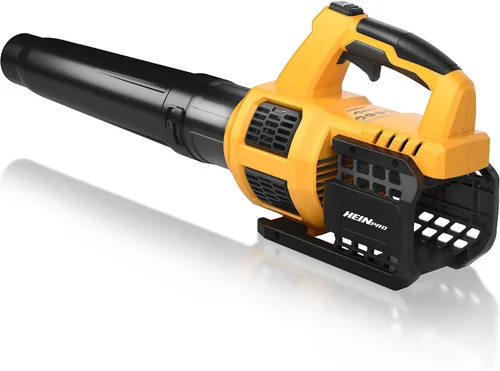 Vista 8 de HEINPRO Soplador de hojas inalámbrico compatible con batería Dewalt 20V Max 400CFM, soplador de hojas eléctrico inalámbrico, velocidad variable
