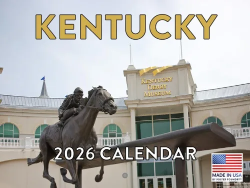 Vista 154 de Calendario de Alabama 2026 para pared, 12 meses, mensual, recuerdos escénicos de AL Hecho en Estados Unidos
