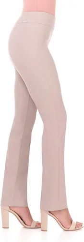 Vista 2 de Rekucci - Pantalón de pierna recta para mujer, diseño con control de abdomen