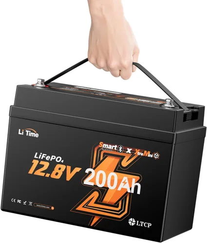 Vista 21 de Litime Batería de litio Xtra Mini LiFePO4 de 12V 100Ah para RV, cámper