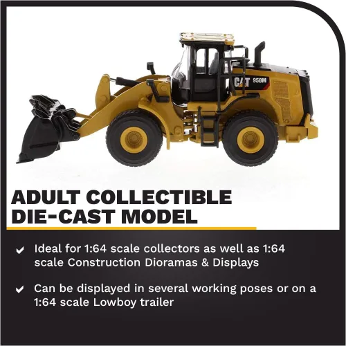 Vista 3 de 1:64 Cat 950M Pala Cargadora de ruedas - 85692 - Diecast Masters