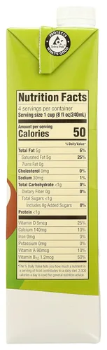Vista 5 de 365 by Whole Foods Market Organic Coconut Milk, Original Unsweetened 32 Fl Oz Pack of 6