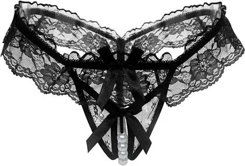 Vista 19 de Tanga de cintura baja con bordado de mariposa para mujer 6 Pack-Multicolor