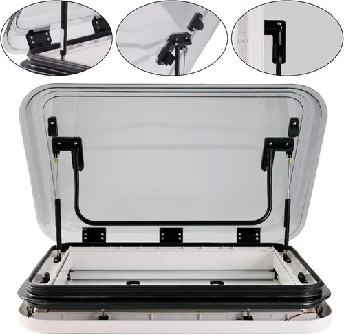 Vista 9 de Kit de ventilación de techo para caravana de caravana, caravana de caravana, autocaravana, caravana, caravana, caravana, caravana, caravana