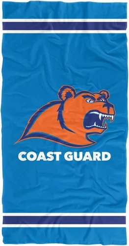 Vista 123 de LOGOVISION Manta Abilene Christian University, 30 x 60 pulgadas, logotipo primario CottonFront/PolyBackBeachTowel