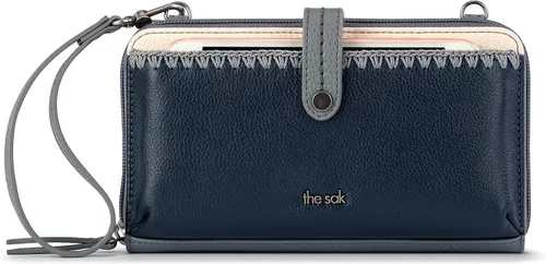 Vista 24 de The Sak Iris Bolso para smartphone cruzado Aspen Stripe / Crochet