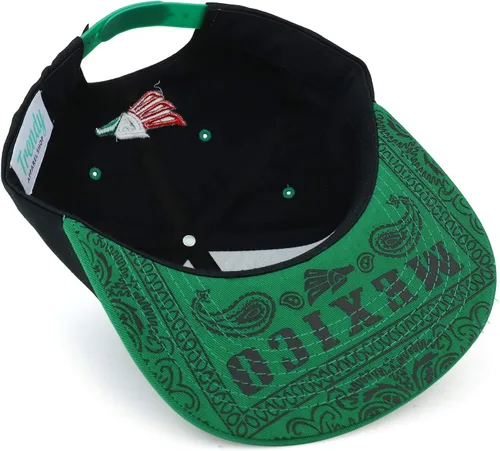 Vista 4 de Trendy Apparel Shop Hecho En Mexico Eagle - Gorra bordada en 3D