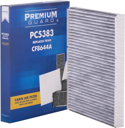 Vista 2 de Filtro de aire de cabina PG PC5383 Compatible con Volkswagen Beetle 2006-2010, Clásico 2011, Passat 2001-2005, Lupo 2005-2009, Seat Ibiza