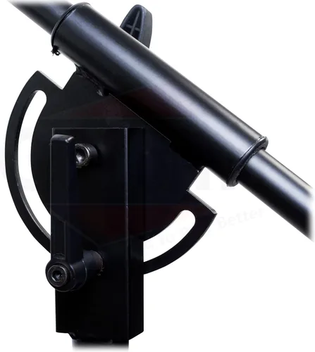 Vista 3 de GRIFFIN Soporte de micrófono con ruedas de 11 pies de alto (edición extendida Xheight) con brazo telescópico y base de trípode, soporte con ruedas