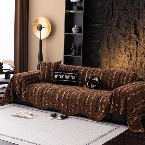 Vista 11 de DREAMINGO Funda de Sillón de Chenilla Fundas de Sofá Jacquard Lavables Protector de Muebles Funda de Sofá Reclinable 1 Cojín Funda de Silla A0#