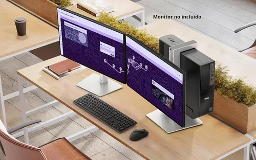 Vista 6 de Dell Pro Slim (Next Gen OptiPlex 7000 SFF), Intel 14-Core i5‑14500 (> i7-13700T), 32 GB DDR5 RAM, 1 TB SSD, QCS1250 Business Desktop, DisplayPort