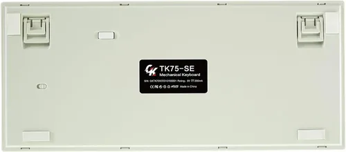 Vista 6 de GK GAMAKAY Teclado mecánico TK75 SE 75% con control de perilla, intercambio en caliente RGB Bluetooth 5.02.4GHz inalámbricoUSB-C con cable PBT