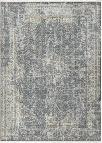 Vista 17 de Unique Loom Baracoa Collection - Alfombra de área La Cabana (2' 2" x 3' 1", gris humo/marrón)
