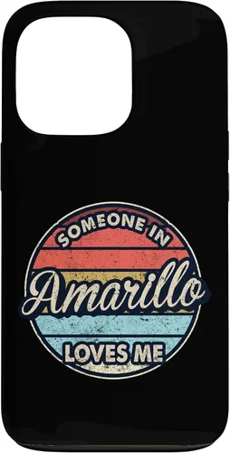 Vista 10 de iPhone 16 Someone In Amarillo Loves Me City US USA Case