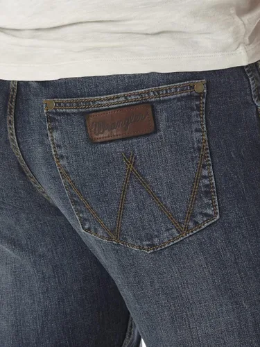 Vista 4 de Wrangler Jeans retro de corte ajustado y pierna recta para hombre