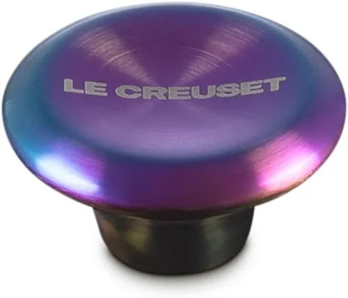 Vista 11 de Le Creuset Perilla Mediana Signature, Níquel Negro