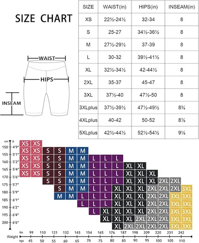 Vista 5 de BALEAF Pantalones cortos de ciclismo de cintura alta para mujer, de 8 , 7 , 5 pulgadas, para entrenamiento, yoga, correr, gimnasio, pantalones