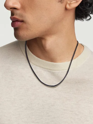 Vista 40 de PROSTEEL Collar de cuero impermeable para hombre, 0.079 in/0.118 in, 16 a 30 pulgadas, con cierre de acero inoxidable, cadena de bricolaje