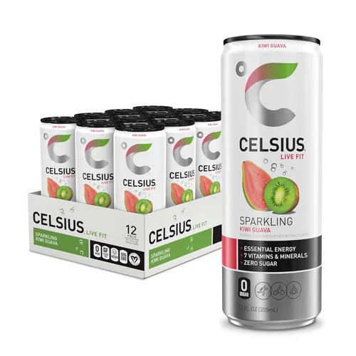 Vista 19 de CELSIUS Paquete variado oficial de sabores surtidos, bebidas energéticas esenciales funcionales, 12 onzas líquidas (paquete de 12)