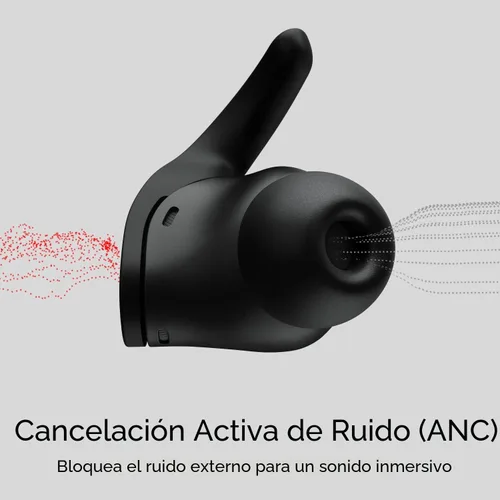 Vista 4 de Beats Fit Pro Auriculares Inalámbricos Verdaderos Bluetooth con Cancelación de Ruido Intrauditivos - Negro (Renovado)