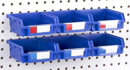 Vista 33 de Papeleras de Pegboard – tamaños 3.5", 5", o 7