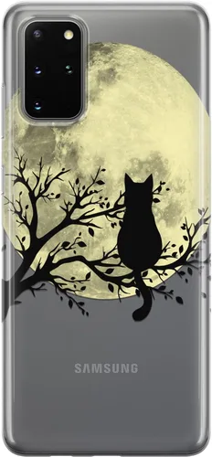 Vista 8 de Funda para teléfono compatible con Samsung Galaxy A73 A72 5G A71 A54 A52 A42 A34 A32 A14 A11 parachoques Celestial Magic TPU Crescent Moon Protector