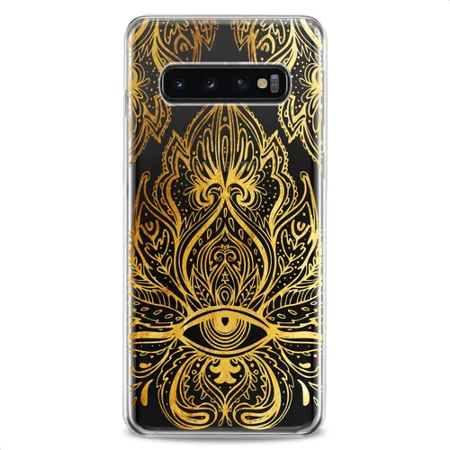 Vista 11 de Funda compatible con Samsung A91 A54 A52 A51 A50 A20 A11 A12 A13 A14 A03s A02s Dancing Krishna Soft Absolute God Design Hinduism Print Mantra Clear