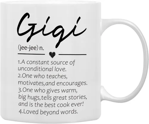 Vista 8 de QASHWEY Taza de café con texto en inglés «Bestie Definition», «Best Friend», mejor amiga, mejor amiga, hermana del alma, regalos para mujeres