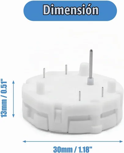 Vista 3 de uxcell 4 unids x27 589 velocímetro tacómetro blanco racimo medidor motor paso a paso para coche