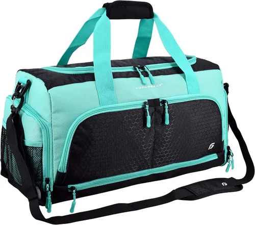 Vista 10 de Bolsa de gimnasio definitiva 2.0: La bolsa de lona duradera diseñada por la comunidad con 10 compartimentos óptimos, incluyendo bolsa resistente al