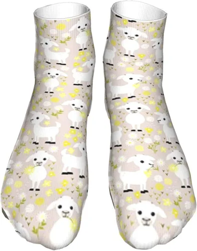 Vista 2 de Calcetines atléticos para mujer, para senderismo, deportes, yoga, correr, etc.