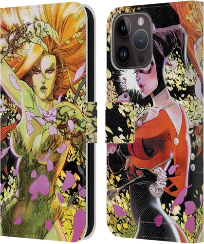 Vista 28 de Head Case Designs Officially Licensed Batman DC Comics Batman #609 Hush Gotham City Sirens Leather Wallet Case Compatible with Apple iPhone 7/8 / SE