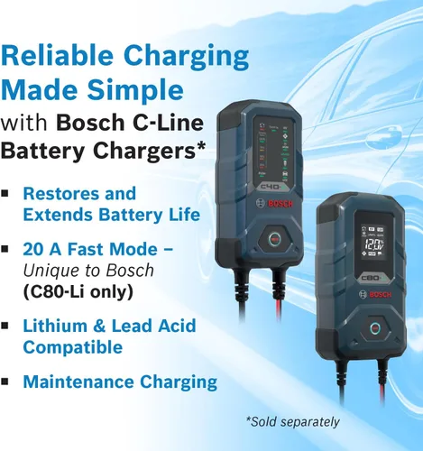 Vista 3 de Batería de Vehículo Bosch S6-47 Batería de Arranque de Alto Rendimiento Bosch Ideal para vehículos con tecnología Start-Stop y frenado regenerativo